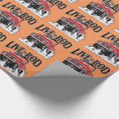 棒1956年のF100にGasser住んで下さい ラッピングペーパー (角)