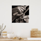 棒 ポスター (キッチン)