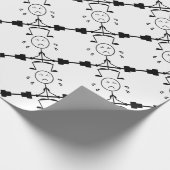 棒FIGURE4 ラッピングペーパー (角)