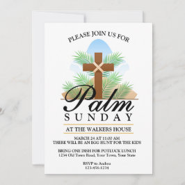 棕榈主日 招待状