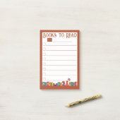 棚に読載せる帳簿の事後備考 ポストイット (デスク上)