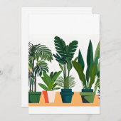 棚の上の植物 シーズンカード (正面/裏面)