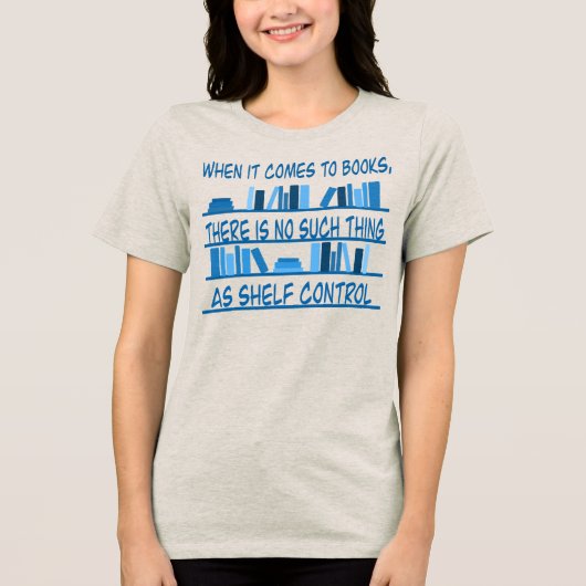 棚の支配なんてない トライブレンドＴシャツ (正面)