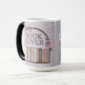 棚の花 本好きが変身するマグカップ モーフィングマグカップ (正面左)