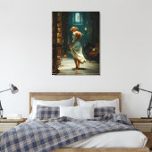 棚の間をささやく キャンバスプリント (インサイチュ (寝室))