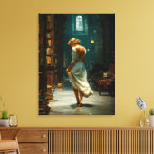 棚の間をささやく キャンバスプリント (インサイチュ (リビング))