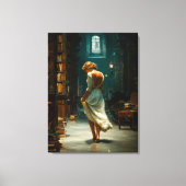 棚の間をささやく キャンバスプリント (正面)