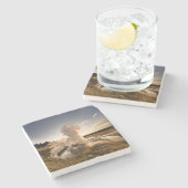 棚の間欠泉、Norrisの間欠泉の洗面器 ストーンコースター (横)