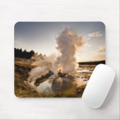 棚の間欠泉、Norrisの間欠泉の洗面器 マウスパッド (マウス)