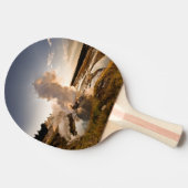 棚の間欠泉、Norrisの間欠泉の洗面器 卓球ラケット (横)