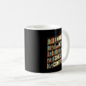 棚コントロールの読み取り本読の愛好家がいない コーヒーマグカップ (正面右)