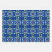 棚パターン（の模様が）ある又は引出しライナー ラッピングペーパーシート (正面)