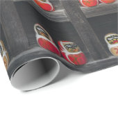 棚上のマトリョシカ人形 ラッピングペーパー (ロールコーナー)