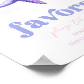 棚上好意のサイン ポスター (角)