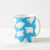 棚卸し羊 コーヒーマグカップ (正面右)