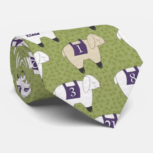 棚卸し羊 ネクタイ (ロール)