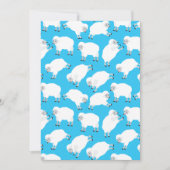 棚卸し羊 招待状 (正面)