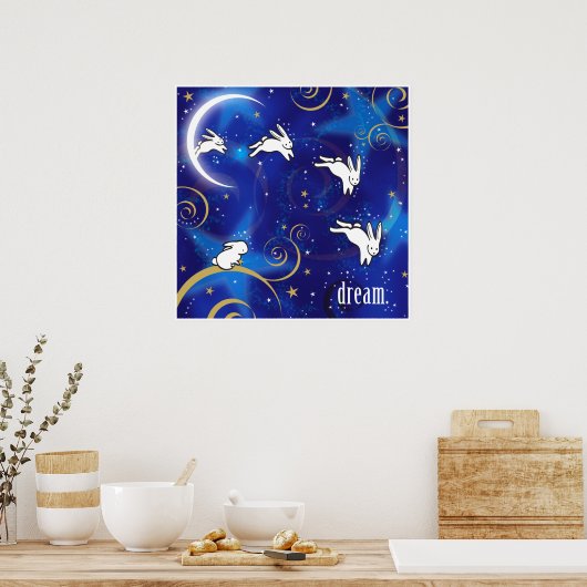 棚卸バニー ポスター (キッチン)