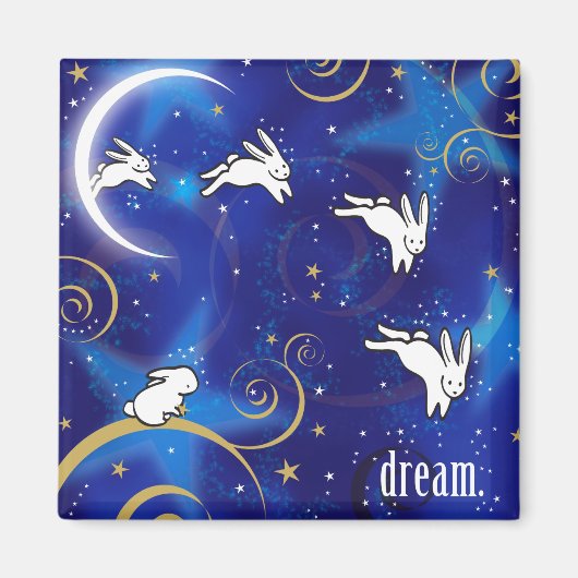 棚卸バニー マグネット (正面)