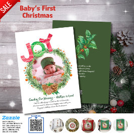 棚卸恵み誕生発表クリスマス シーズンカード