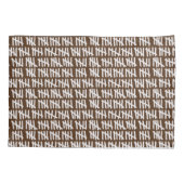 棚卸日グレーカスタムオン色 枕カバー (裏面)