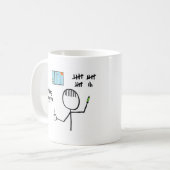 棚卸日 コーヒーマグカップ (正面左)