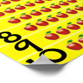 棚卸番号 ポスター (角)