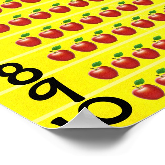 棚卸番号 ポスター (角)