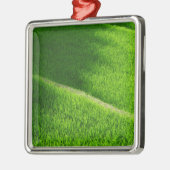 棚田の田んぼ日本 メタルオーナメント (左)
