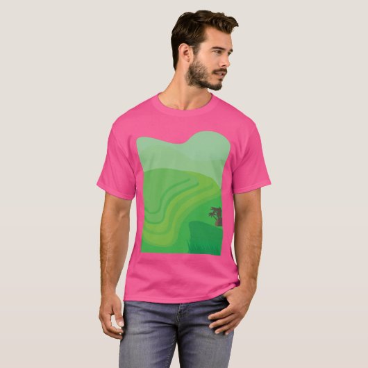 棚田 Tシャツ (正面フル)