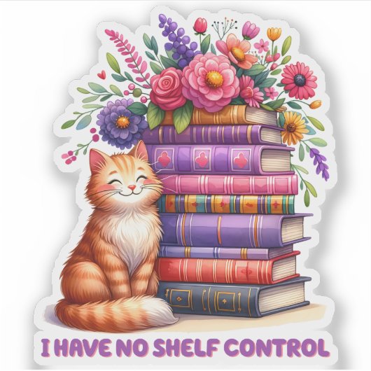 棚管理子猫なし シール (正面)