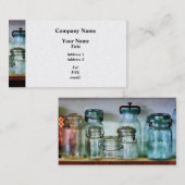 棚-プラチナ終わりの缶詰になる瓶 名刺 (正面/裏面)