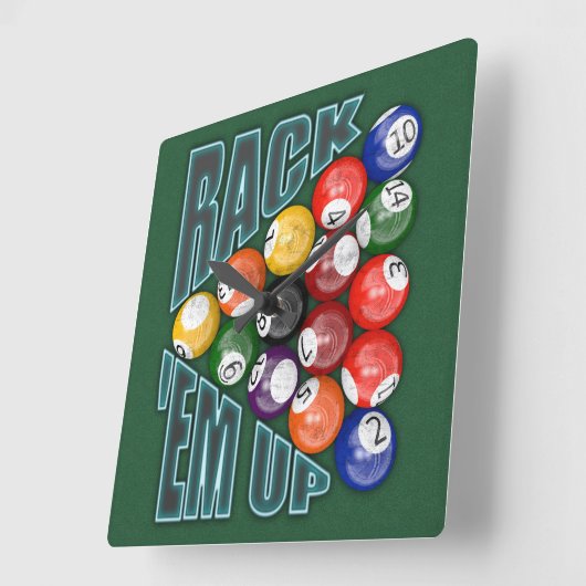 棚Em スクエア壁時計 (傾斜)