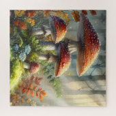 森あまんた朝の紅葉 ジグソーパズル (横)