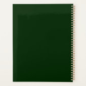 森おもしろいに埋めた体のリスト プランナー手帳 (裏面)