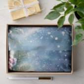 森お洒落のデコパージュのホッキョクグマ&ココア 薄葉紙 (ギフト)