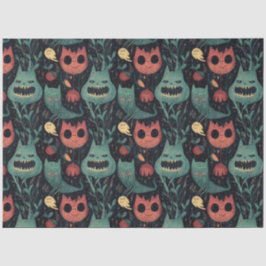 森お洒落のハロウィン幽霊のよく出るモンスター 薄葉紙