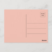 森お洒落の中の白いカラフルウ鮮やかル ポストカード (裏面)