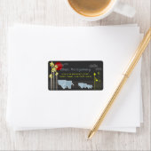 森お洒落の住所の象の家族 ラベル (インサイチュ)