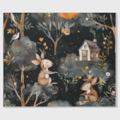 森お洒落の冒険 ラッピングペーパー (フラット)