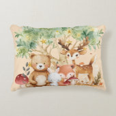 森お洒落の動物 アクセントクッション (正面)