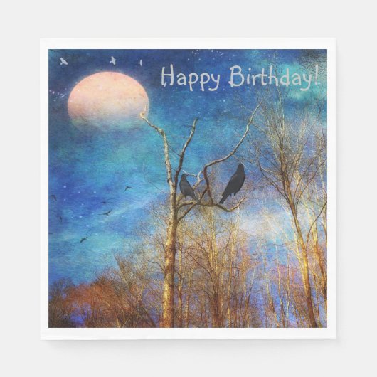 森お洒落の風景 スタンダードランチョンナプキン (正面)