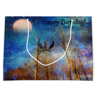 森お洒落の風景 ラージペーパーバッグ