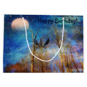 森お洒落の風景 ラージペーパーバッグ (裏面)