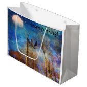 森お洒落の風景 ラージペーパーバッグ (正面アングル)