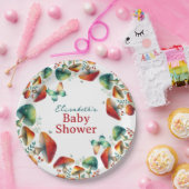 森お洒落キノコ赤ちゃんシャワー紙プレート ペーパープレート (パーティー)