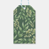 森お洒落林の動物ありがとう ギフトタグ (裏面)