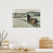 森からジョバンニ・セガンティーニが戻る ポスター (キッチン)