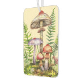 森かわいらしマッシュルームシダ カーエアーフレッシュナー (左)