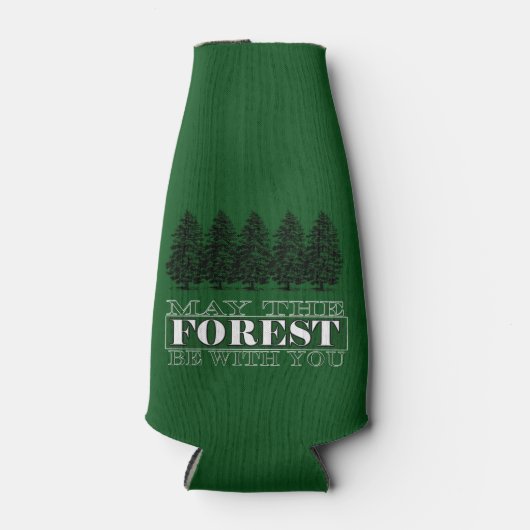 森があなたと一緒に過ごせようクールに ボトルクーラー (正面)